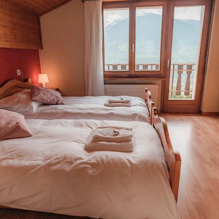 Relais Fleuri Hotel Chermignon-d'en Bas Екстериор снимка